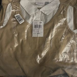 Brand new with tags children’s place uniform dress Sandy 10-12